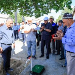 Nurota tumani Dehibaland MFY aholisi toza ichimlik suvi bilan ta'minlandi